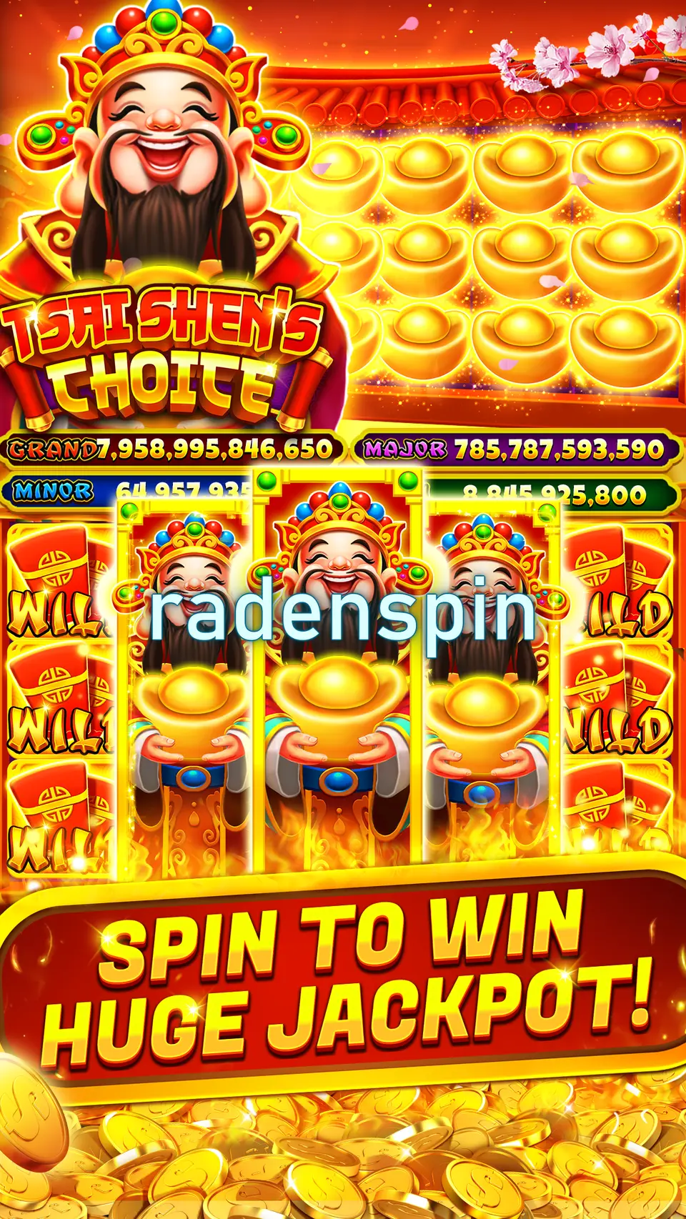 radenspin Masuk